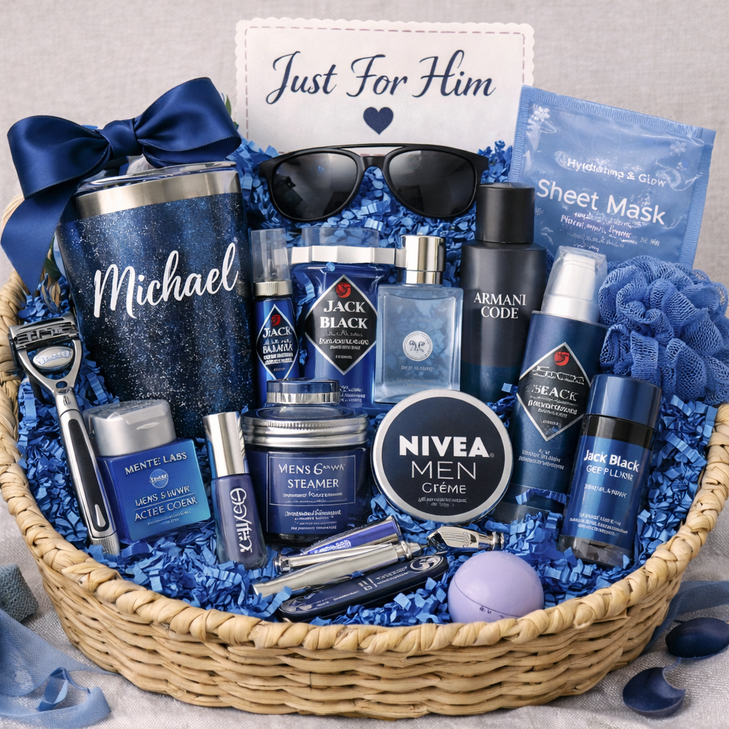 Luxury Grooming Gift Basket – Just For Him